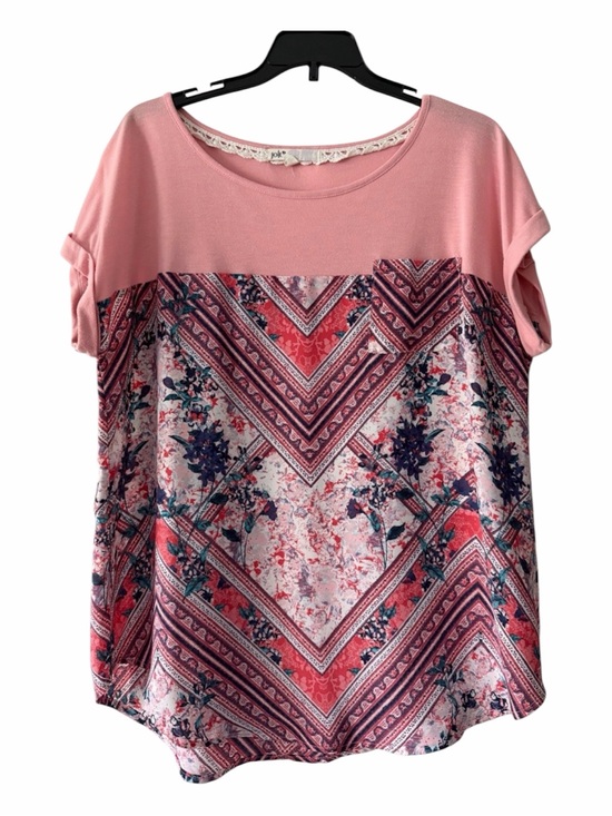 Jolt Tops - Jolt Floral Bohemian Style Top size XL